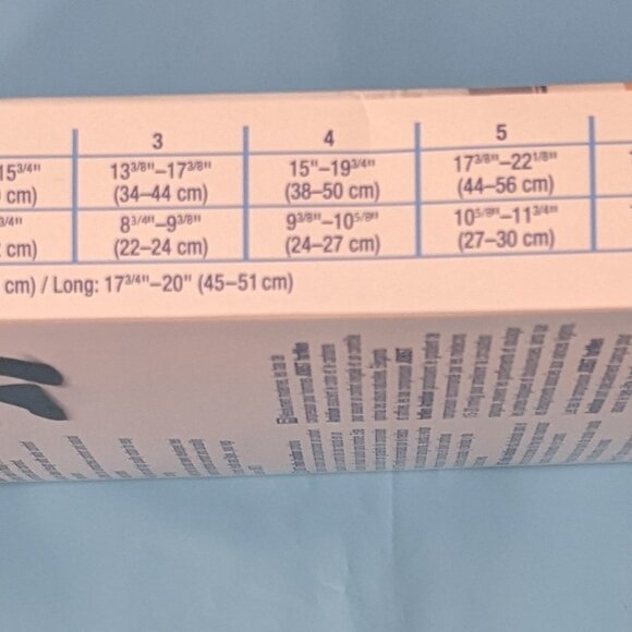 2 Pair Jobst Men's Compresson Socks 15-20 mmHg Black Sz 4 - Picture 2 of 4